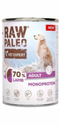VETEXPERT Raw Paleo Mono Jehněčí - vlhké krmivo pro psy - 400g