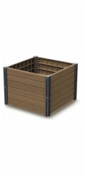 Prosperplast PROSPERPLAST ZÁHON - PLANET 61,8x61,8x46cm HNĚDÝ
