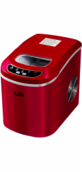 Přenosný výrobník ledových kostek LIN ICE PRO-R12 červený