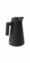 Alessi Plisse  Water Kettle Black, 1.7L