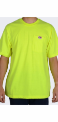 Tričko Bart Ben Davis Heavy SS Duty s kapsou HIVIZ YELL