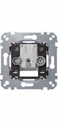 Anténní zásuvka Schneider Electric R/TV+SAT (MTN299200)