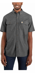 Košile Carhartt Midweight Chambray černá