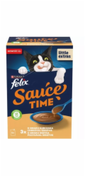 PURINA Felix Sauce Time Box - mokré krmivo pro kočky - 6x40g