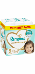 Pampers Pampers Premium Care 5, 11-16 kg, 132 ks.