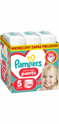 Plenkové kalhotky Pampers Active Baby 5 11-17 kg, 136 ks.