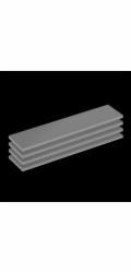 ARCTIC Thermal pad TP-4 (120x20mm, 1.5mm - 4 Pack) - prémiová teplovodivá podložka pod chladič balen