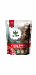 TURNA s hovězím – vlhké krmivo pro psa – 500g