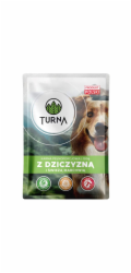 TURNA se zvěřinou – vlhké krmivo pro psa – 100g