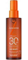 Lancaster Sun Beauty Fast Tan Optimizer Satin Dry Oil su didele apsauga nuo idegio SPF30, 150 ml