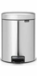 Brabantia New Icon Pedálový odpadkový koš 5l stříbrný (112645)