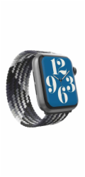 ZAGG GEAR4 Řemínek pro Apple Watch 41/40/38mm SM šedá/melír