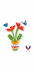 PEXI Origami 3D - Květiny