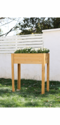Záhon Strend Pro Garden, 84x40x98 cm, drevo, vyvýšený, s nohami