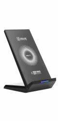OBAL:ME StandCharger Bezdrátový Nabíjecí Stojánek na Stůl 15W Black