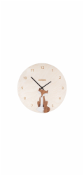 BeWooden Dřevěné hodiny Fox Clock