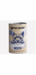 PAKA ZWIERZAKA Pork with blueberries Mono - vlhké krmivo pro psy - 400g