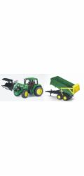 Bruder Traktor John Deere 6920 se lžící a valníkem