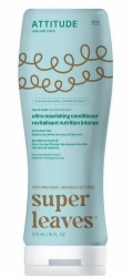 Attitude Attitude SUPER LEAVES, Kondicionér pro kudrnaté vlasy, s bambuckým máslem - intenzivní výživa, 473 ml