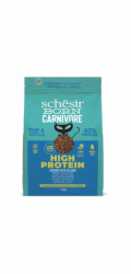 Schesir Born Carnivore suché krmivo pro dospělé kočky, sledě a lososa, 1,25 g, sáček