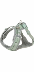 Trixie Postroj Premium FlexMesh, šalvějový, M: 58–80 cm/20 mm, vhodný pro mopsy a buldoky