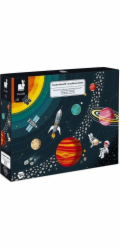 Janod Vzdělávací puzzle Sluneční soustava 100 dílků (J02678)