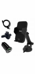 TnB Držák do auta s přísavkou + větrací otvor pro telefon, nabíječka až 7 USB, sada 4 v 1 / Carholdpro2