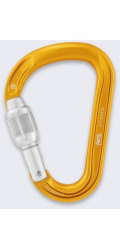 Petzl Karabina Attache ScrewLock ŽLUTÁ