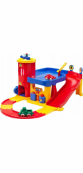 Viking Toys Viking City Garáž + koleje 5556