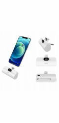 TnB Powerbanka Mini Powerbanka 5000mah pro USB-C port USB Type-C 20W Pd zástrčka LED patice / Pbunano5
