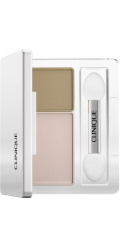 Clinique CLINIQUE_All About Shadow Duo oční stíny Seashell Pink / Fawn Satin 1,7 g