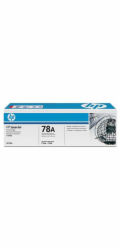 HP 78A Black LJ Toner Cart, CE278A (2,100 pages)