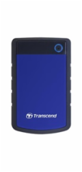 TRANSCEND externí HDD USB 3.0 StoreJet 25H3B, 1TB, Blue (nárazuvzdorný)