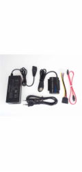 PREMIUMCORD USB 2.0 - IDE + SATA adapter s kabelem a přídavným zdrojem