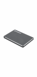 TRANSCEND 1TB StoreJet 25C3N, 2.5", USB 3.0 (3.1 Gen 1) Stylový externí hard disk, ultra-tenký, ocelově šedý