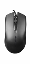 A4tech OP-760 Black, myš, 1 kolečko, 3 tlačítka, USB, černá