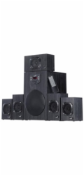 GENIUS repro dřevěné SW-HF 5.1 4500 v2, Home Theater, 125W RMS, DO