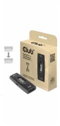 Club3D Adaptér aktivní DisplayPort 1.4 Repeater 4K120HZ HBR3 (F/F), černá