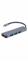 Gembird USB-C 2v1 multiport hub + HDMI