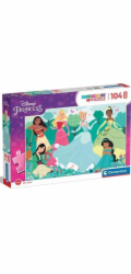 Puzzle 104 dílků Disney Princess MAXI