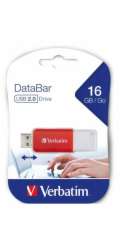 Verbatim DataBar USB 2.0    16GB cervena