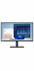 LENOVO LCD T27p-30 - 27",IPS,matný,16:9,3840x2160,178/178,4ms/6ms,350cd/m2,1000:1,DP,HDMI,USB,USB-C,RJ45,VESA,Pivot