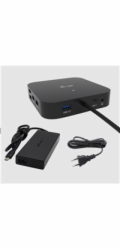 i-tec USB-C HDMI + Dual DP Docking Station + PD 100 W + Universal Charger 112 W