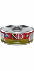 N&D QUINOA CAT Adult Urinary Duck & Cranberry 80g konzerva pro kočky