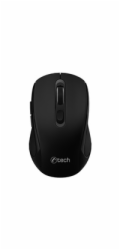 C-TECH myš Dual mode, bezdrátová, 1600DPI, 6 tlačítek, černá, USB nano receiver