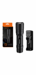 Svítilna Superfire F3-L2 – 570 lm, 260 m, 5 režimů, zoom funkce