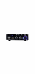 Blitzwolf AS-22 audio zesilovač, 45W, Bluetooth 5.0, USB + dálkový ovladač (černý)