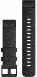 Garmin Řemínek QuickFit 20, nylonový, černý, černá přezka