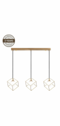 Závěsné svítidlo SHAPE 19127P-3 3X25W G9