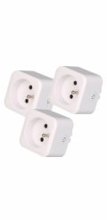 IMMAX NEO LITE SMART 3x chytrá vnitřní zásuvka v3/ s kolíkem (typ E)/ Zigbee/ Google Assistant/ Amazon Alexa/ TUYA